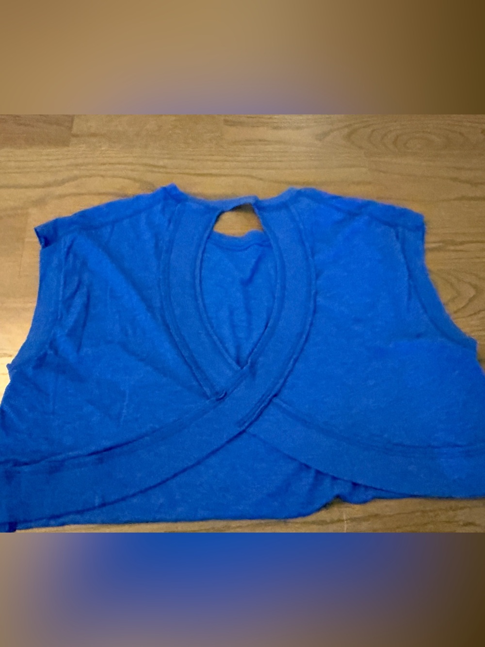 Free People Movement My Time Tee Blue Size Small